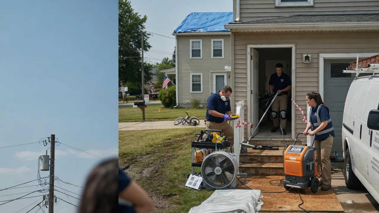 Water Damage Repair in Whitehouse Station, NJ near me